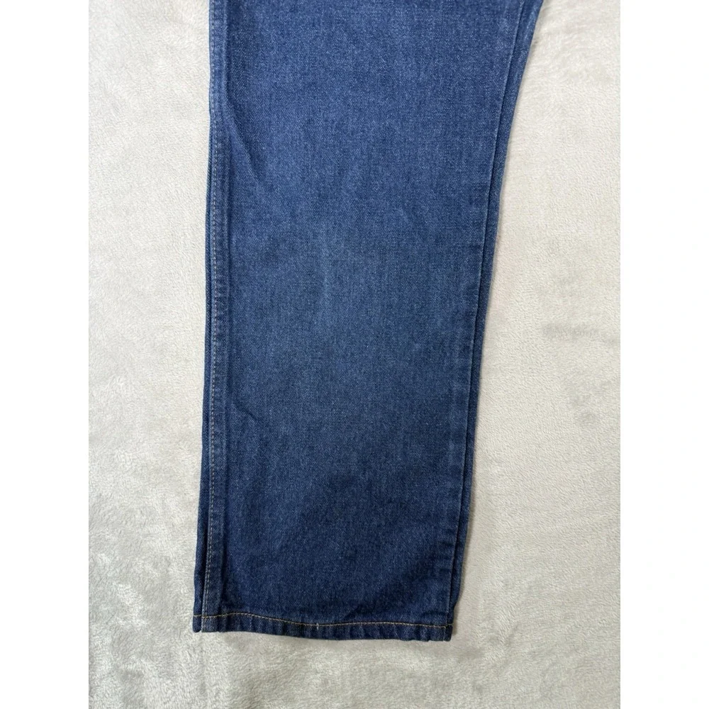 Wrangler Jeans Mens 36x30 Blue Denim Cowboy Cut‎ Western 1013MWZ Dark Wash